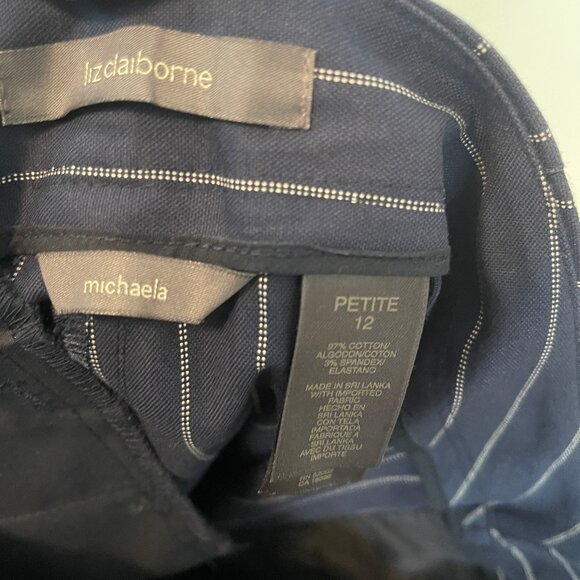 Liz Claiborne Michaela Pin Stripe Suit - Picture 2 of 4